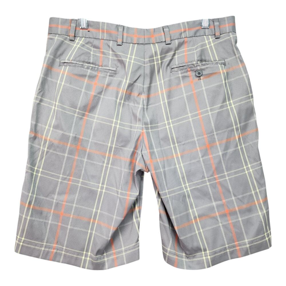 Walter Hagen Golf Shorts Mens SZ 34 34x9 Gray Flat Front Pockets Athletic Dad - Picture 3 of 11